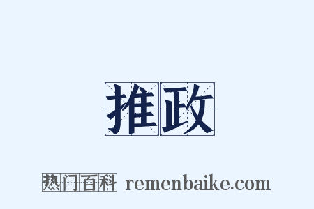 推政是什么意思的图片